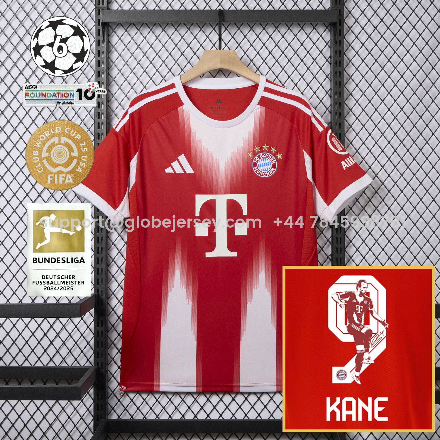 Bayern Munich 25-26 Home Kane Limited Edition Jersey - Fans Version