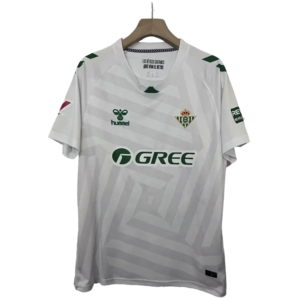 2025-26 Betis Goalkeeper's White Jersey-Fans Edition
