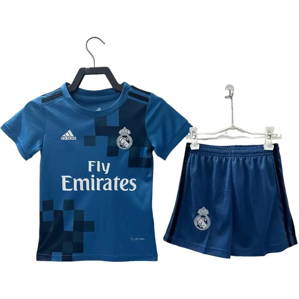 2017/18 Real Madrid Second Away Retro - Kids Kit