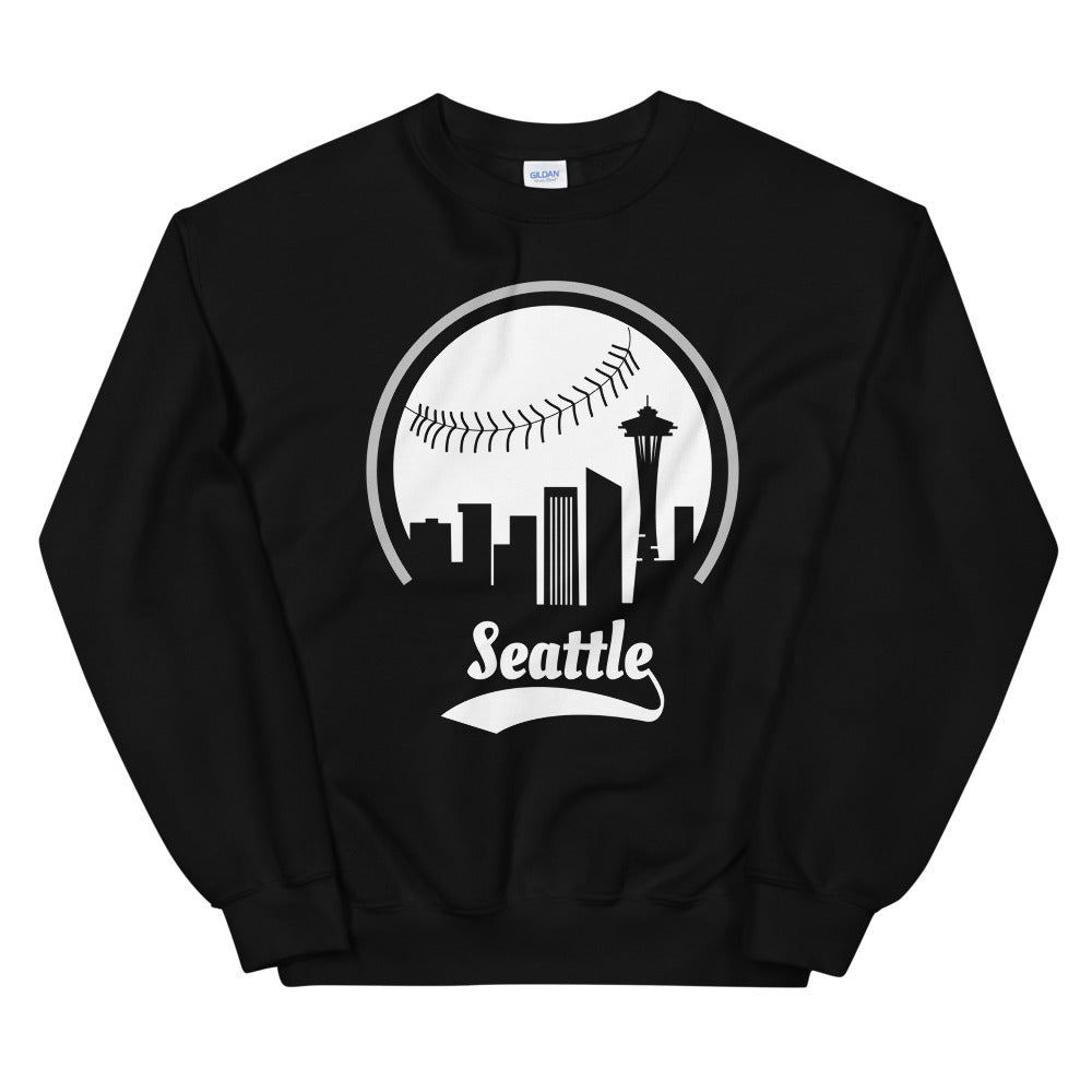 Unisex Seattle Mariners Baseball Crewneck Sweatshirt