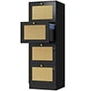 DEXTRUS 4-Drawer Wood File Cabinet with Lock, 15.86