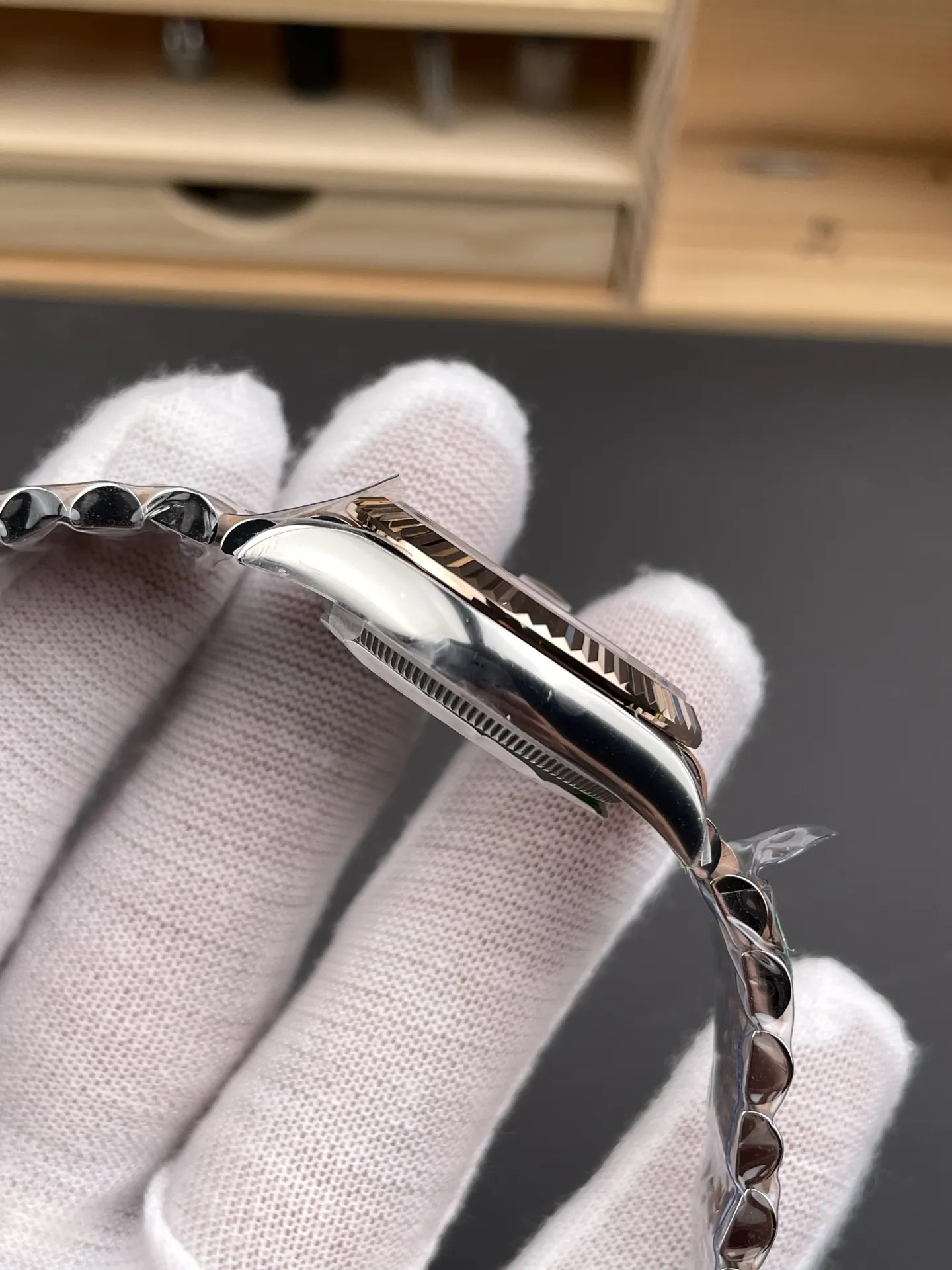 Rolex Datejust Two-Tone Rose Gold Ladies 31mm