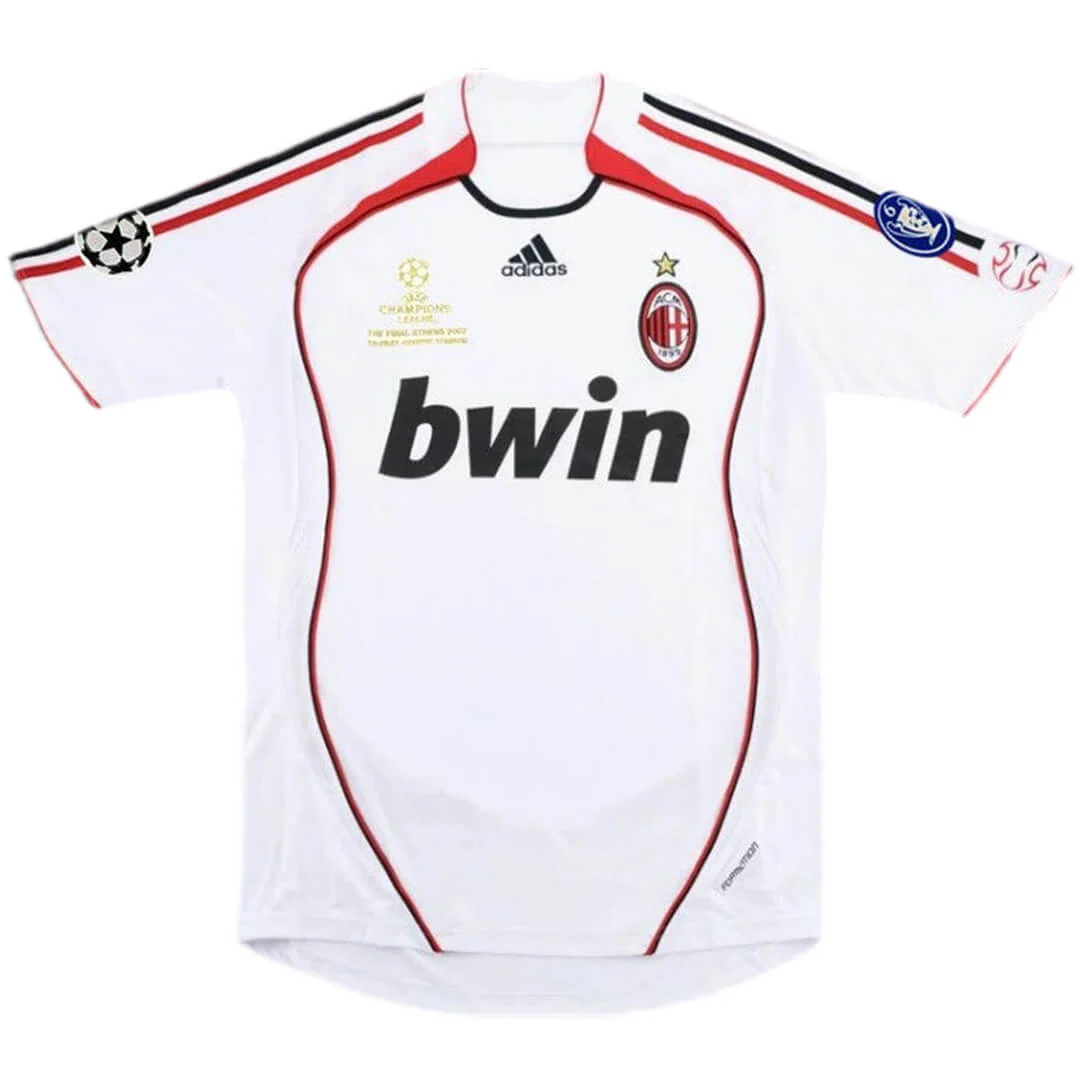 KAKA' #22 AC Milan 2006/07 Away Retro Soccer Jersey - UCL