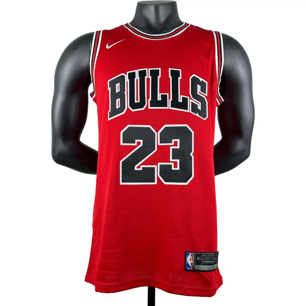 Embroidered Bulls Red No. 23 Jordan