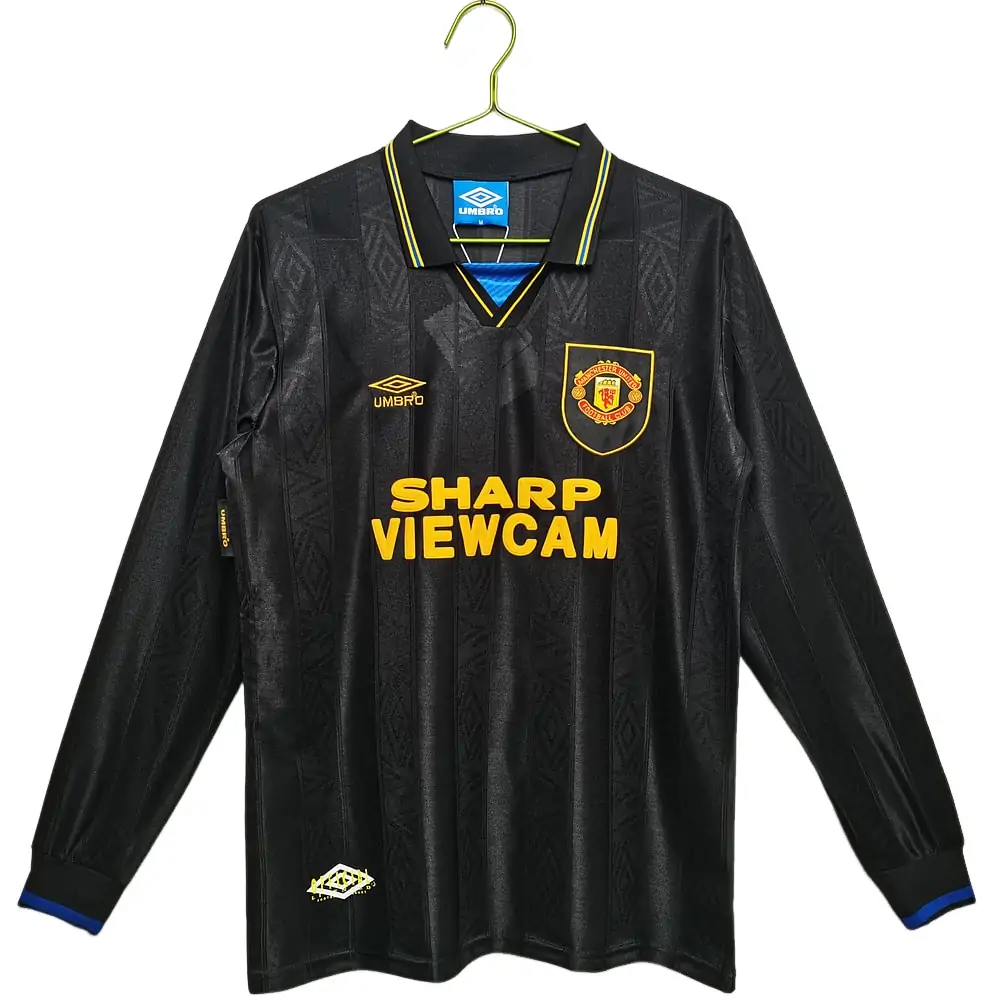 1993/94 Manchester United away long sleeve jersey - Fans Edition