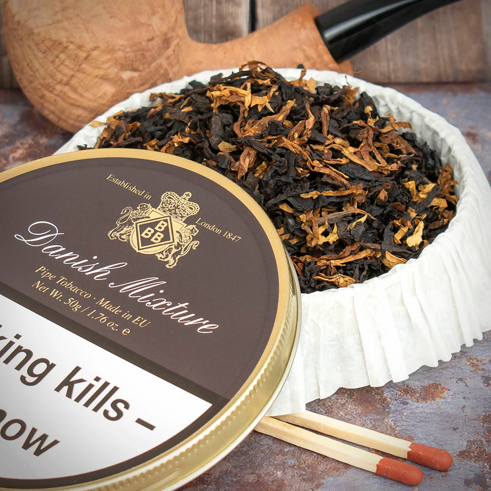 BBB Danish Mixture Pipe Tobacco - 50g Tin