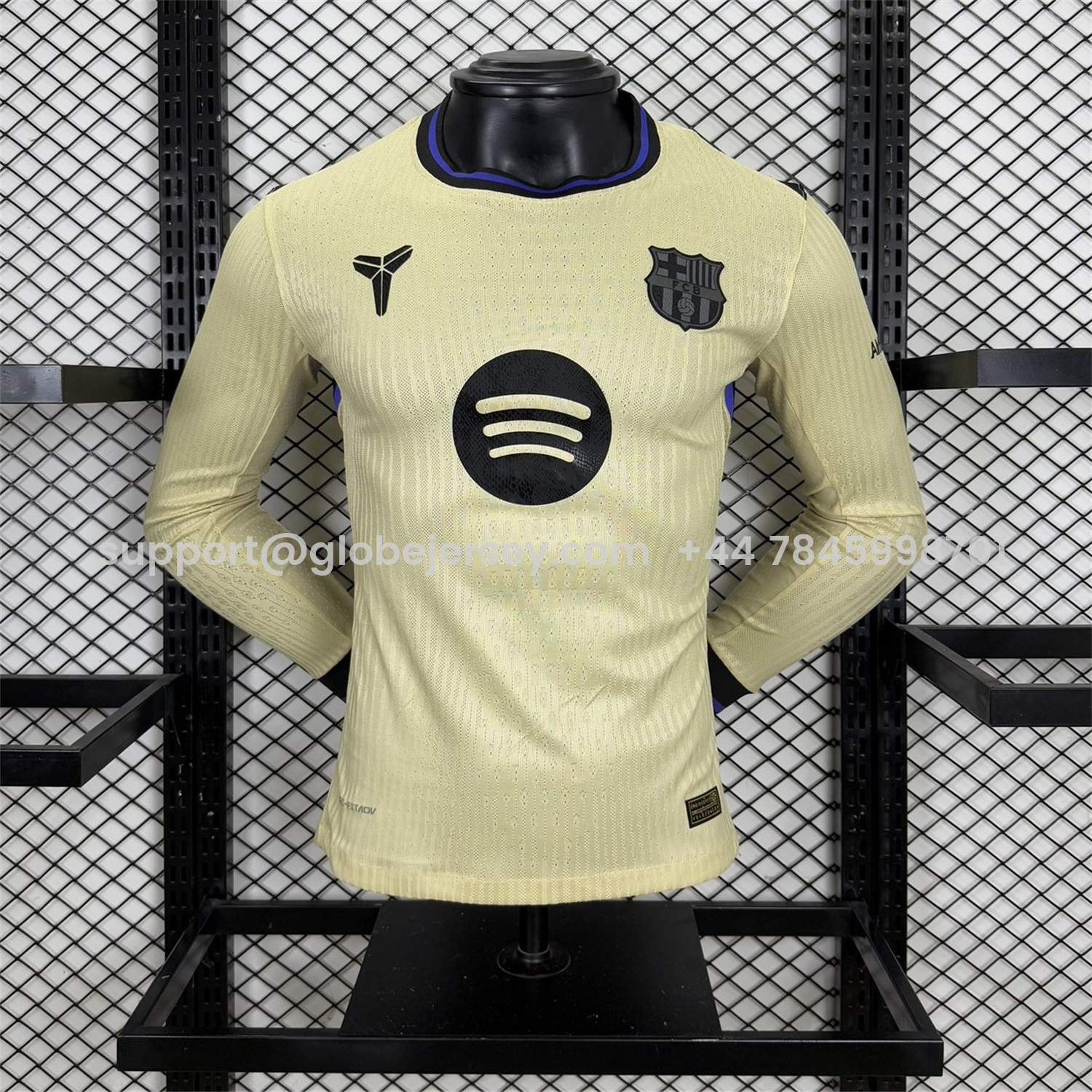 Barcelona 25-26 Away Long Sleeves Jersey - Player Version
