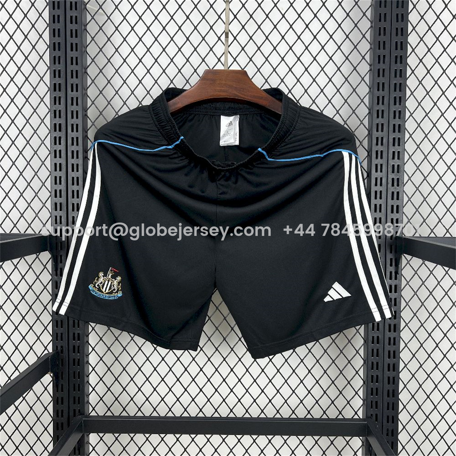 Newcastle United 25-26 Home Black Shorts - Fans Version