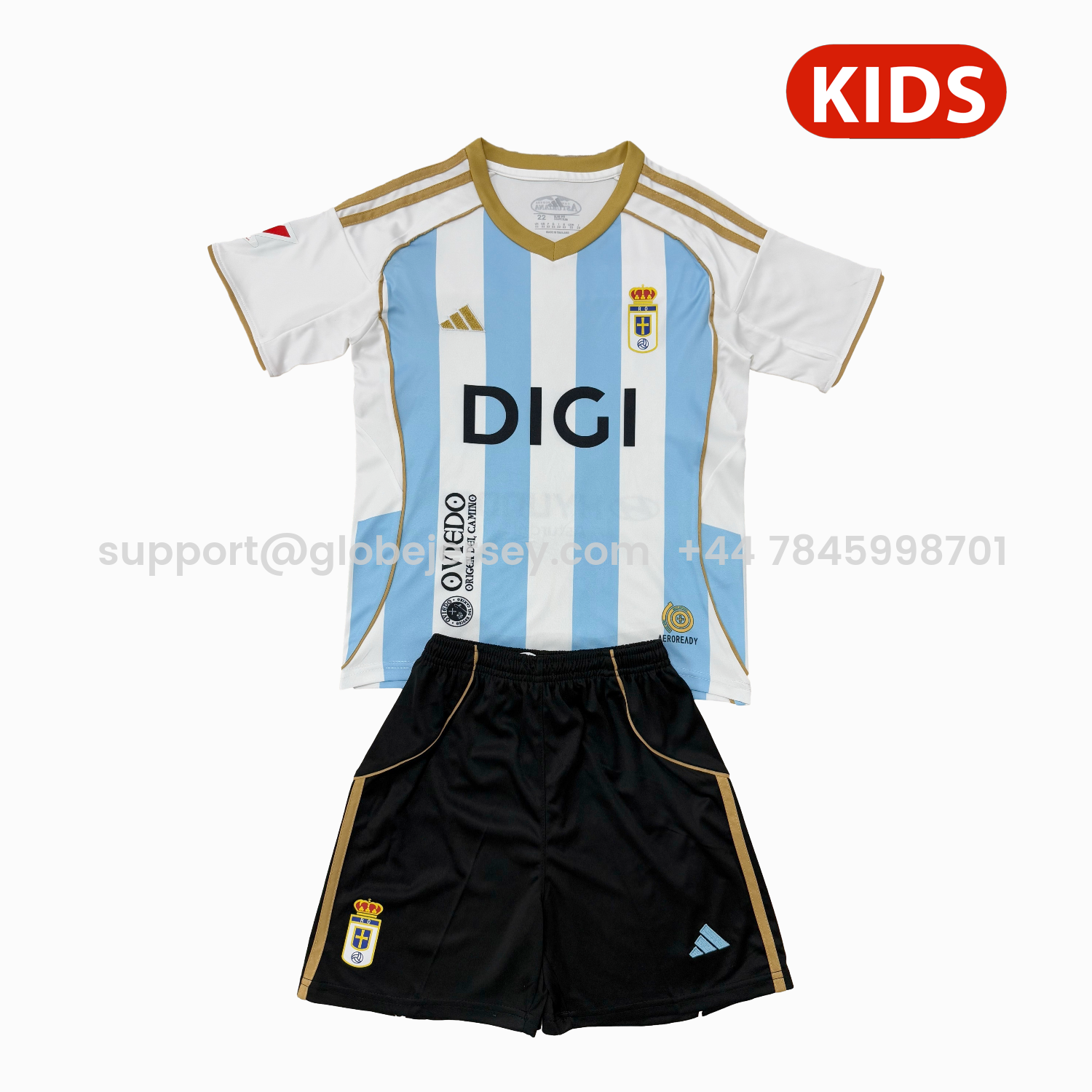 Real Oviedo 25-26 Third Kids Kit