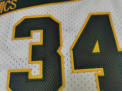 Supersonics Ray Allen No. 34 White  MN