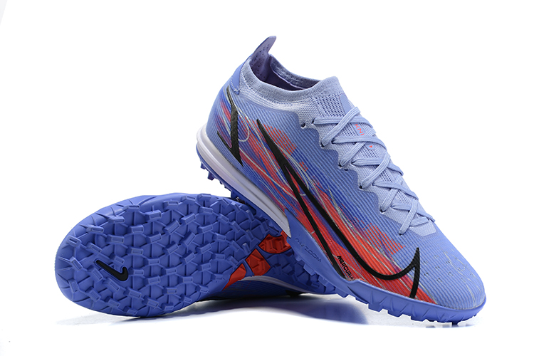 Vapor 14 Academy TF low-top fully knitted waterproof MD air cushioned grass spikes football shoes