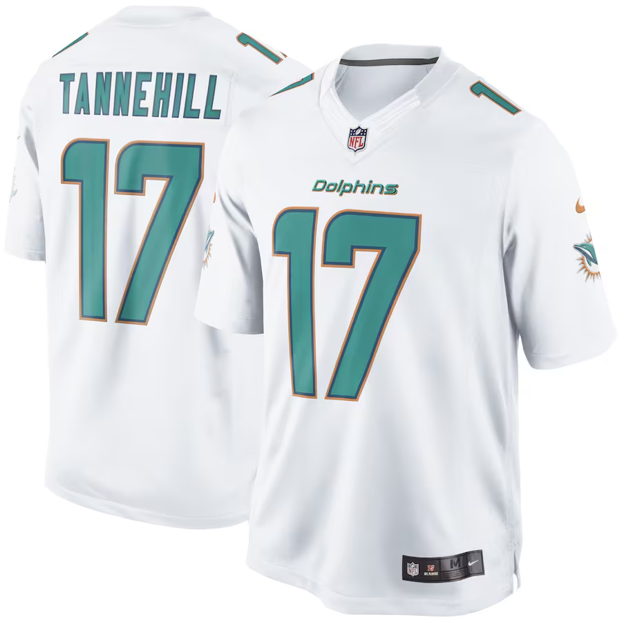 Miami Dolphins 17# Jaylen Waddle Nike Vapor F.U.S.E. Limited Jersey