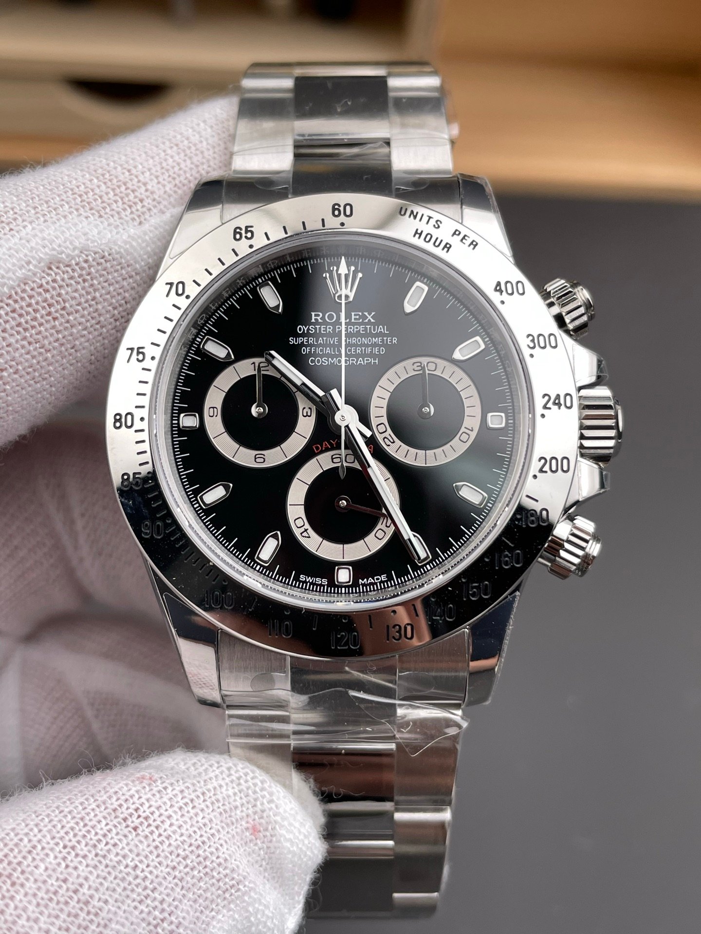 Rolex Daytona Black Steel