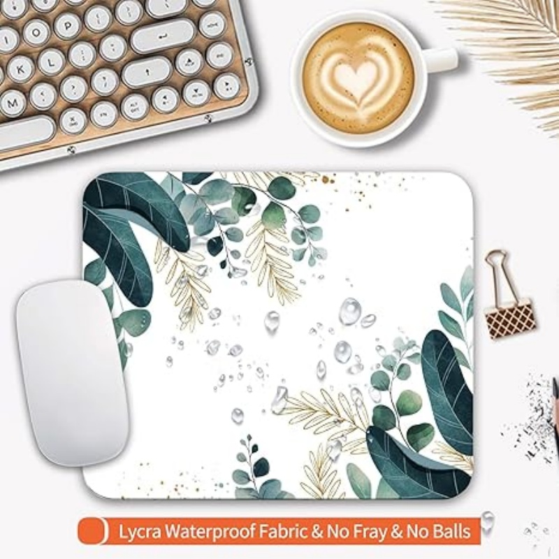 PADARTISAN Square Mouse Pad, Personalized Premium-Textured Custom Mouse Mat Design