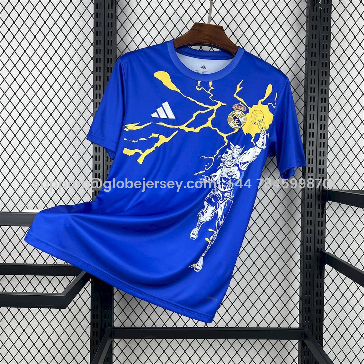 Real Madrid 25-26 Comics Blue Special Jersey - Fans Version