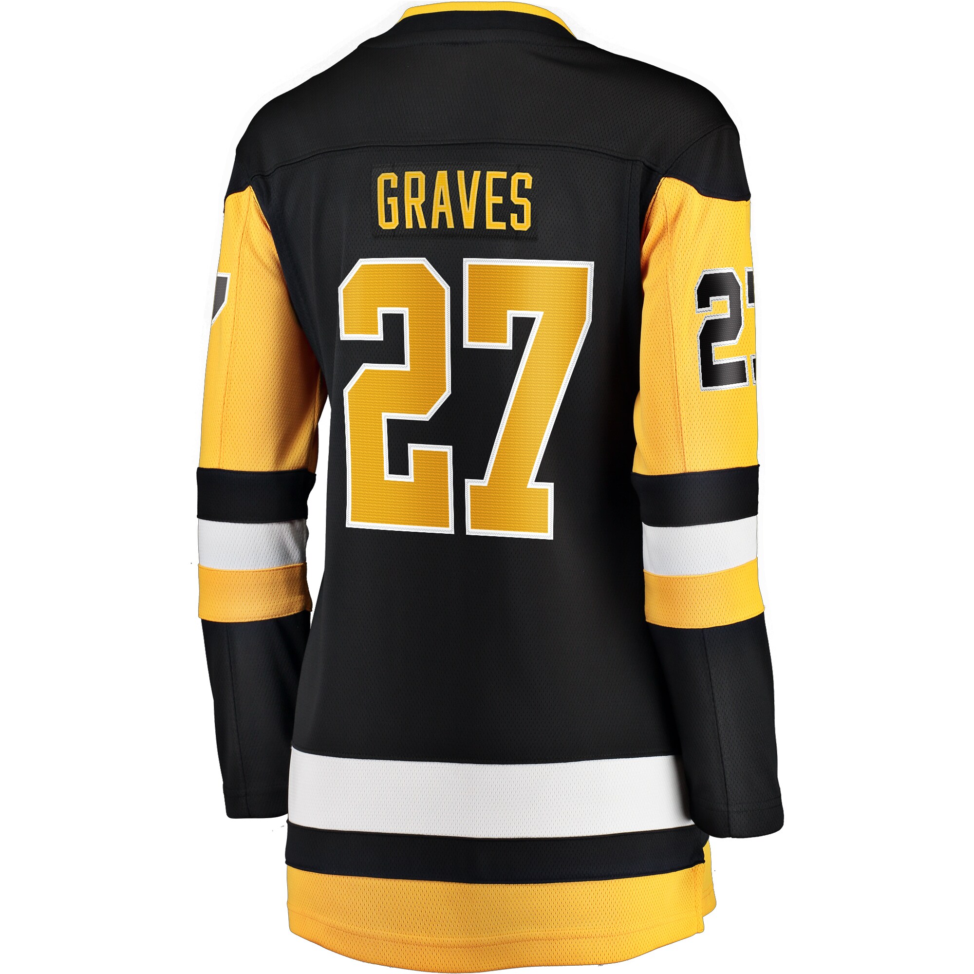 Ryan Graves Pittsburgh Penguins Fanatics Women’s Home Breakaway   Jersey – Black