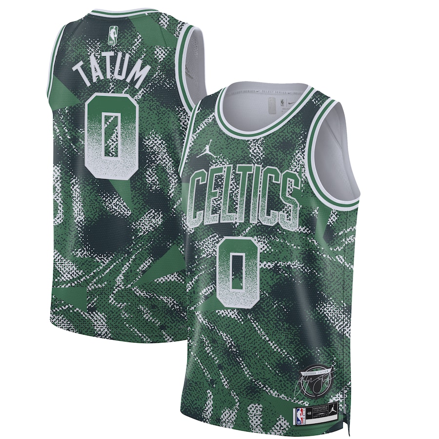Unisex Boston Celtics Jayson Tatum Green 2025 Select Series Swingman Jersey