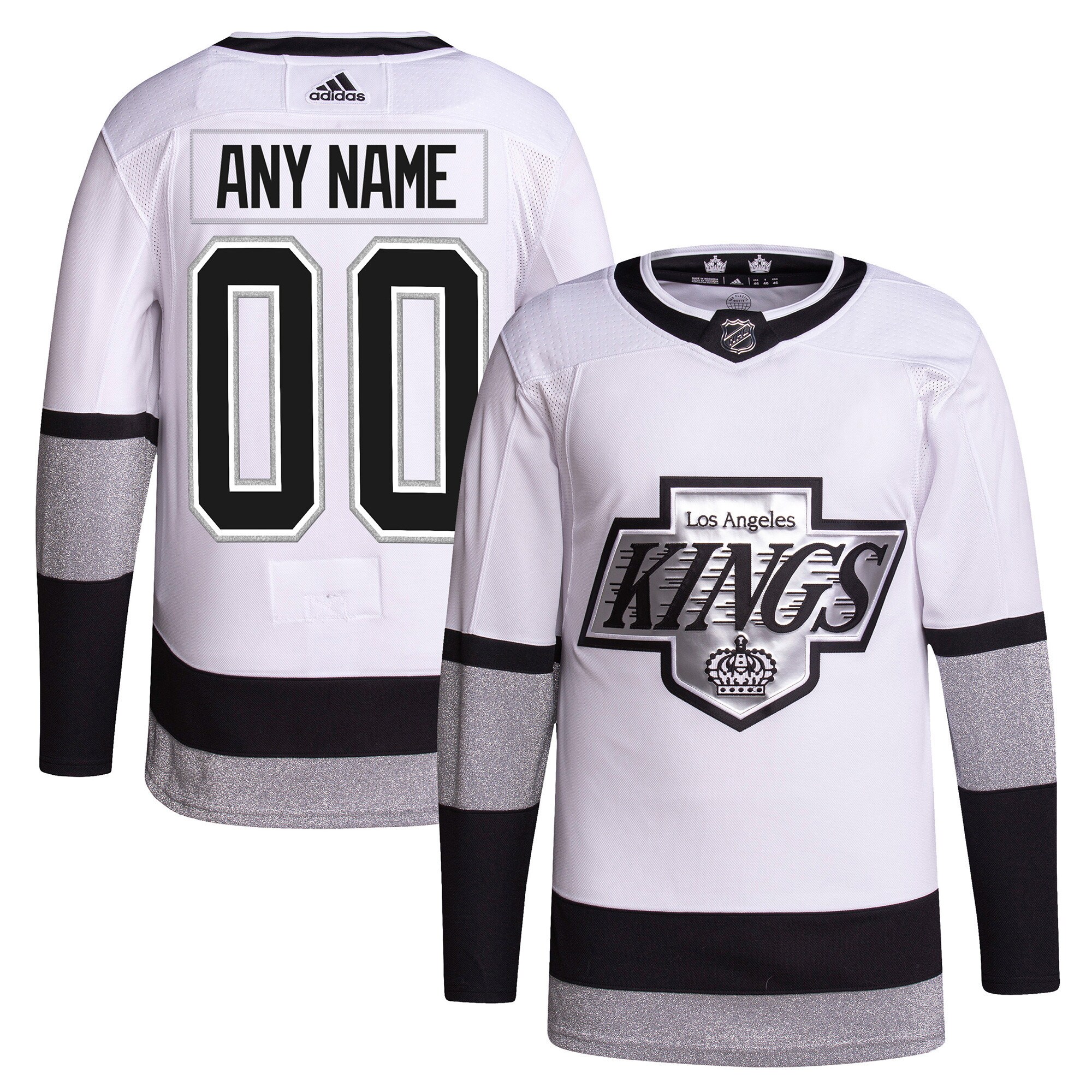 Los Angeles Kings   Alternate 2021/22 Primegreen  Custom Jersey – White