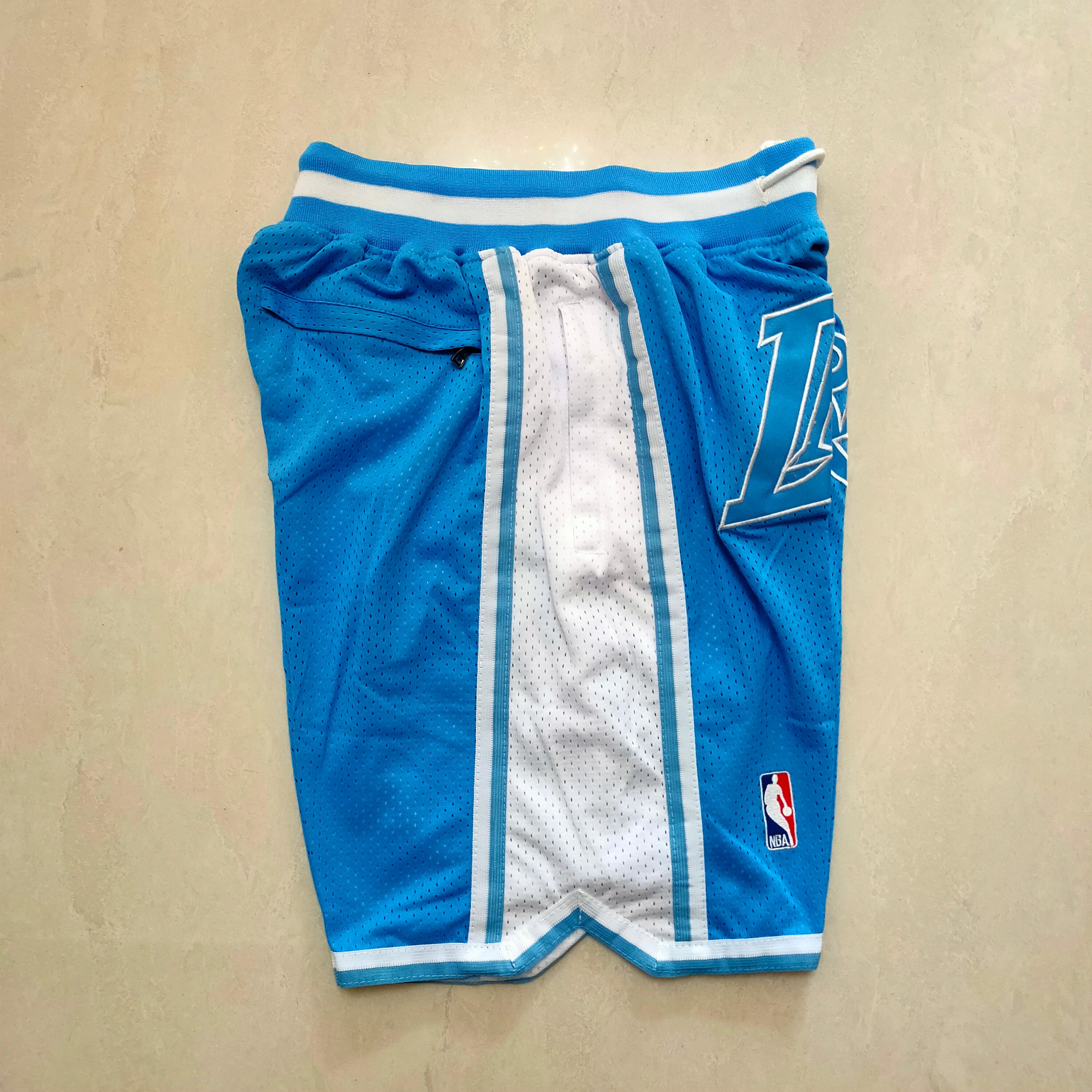 Los Angeles Lakers light blue pocket pants
