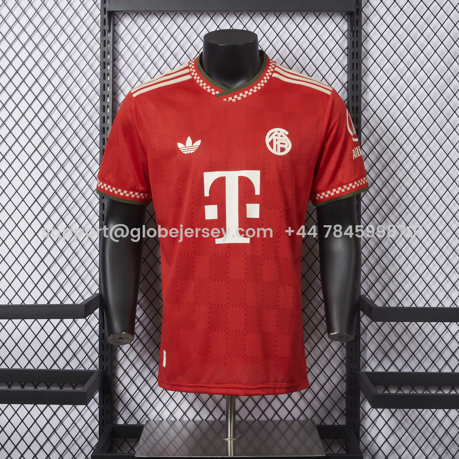 Bayern Munich 25-26 Trefoil Red Special Jersey - Player Version