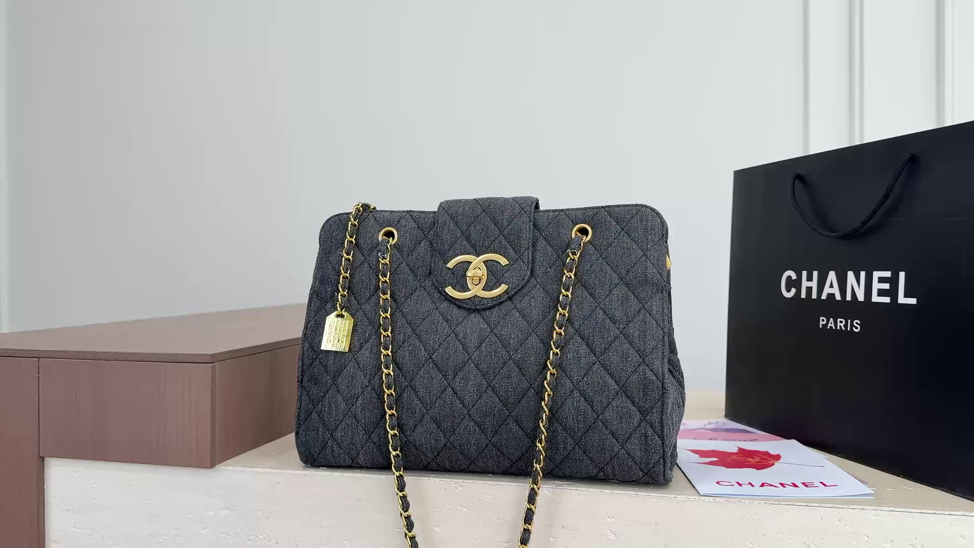 Chanel Denim Tote Bag