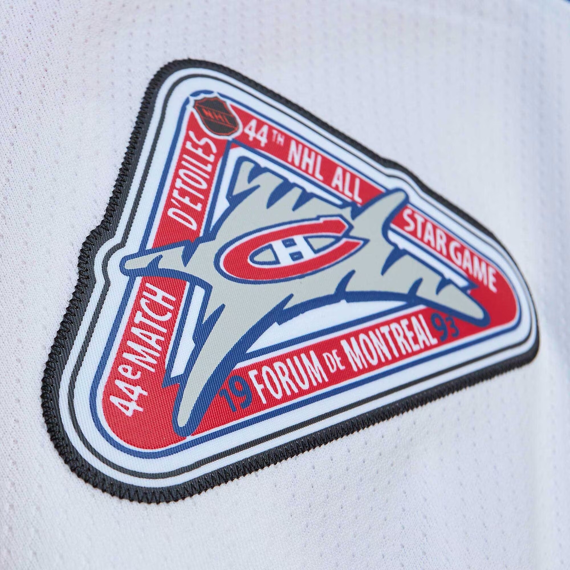 Patrick Roy Montreal Canadiens Mitchell & Ness  1992/93 Blue Line   Jersey – White
