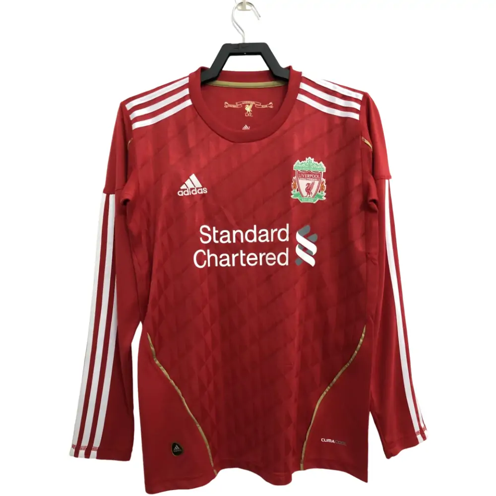 2010 long sleeve Liverpool home football jersey 1:1 Thai quality