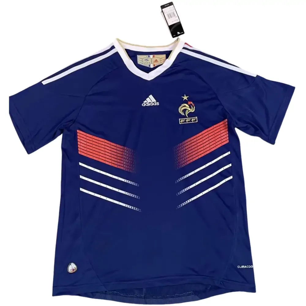 2010 France home retro jersey 1:1 Thai quality - Fans Edition