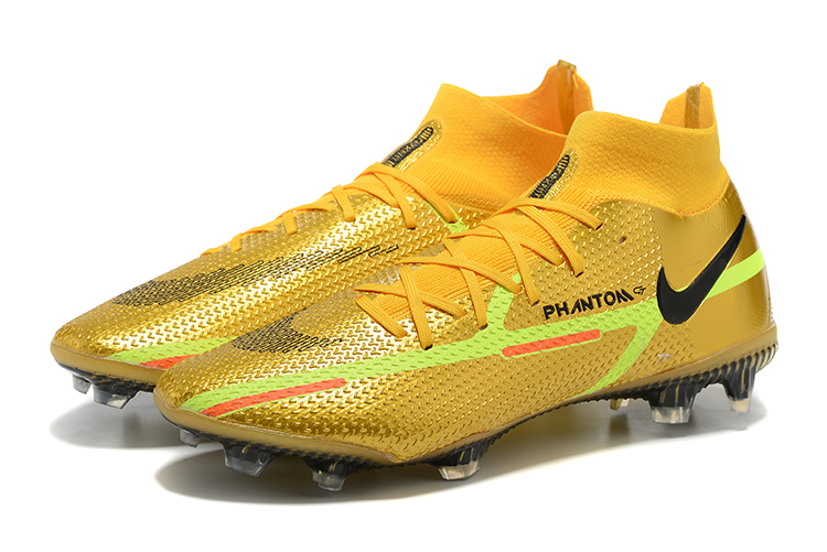 Phantom GT2 high-top Shock Wave series waterproof all-knit FG football shoes Nike Phantom GT2 Dynamic Fit Elite FG