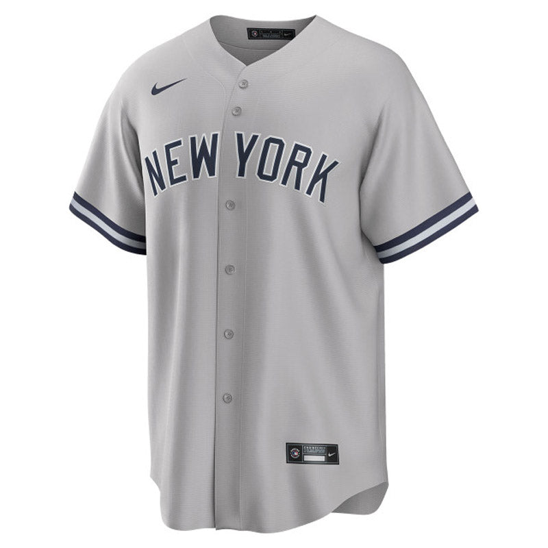Men's New York Yankees Joe DiMaggio Replica Road Jersey - Gray