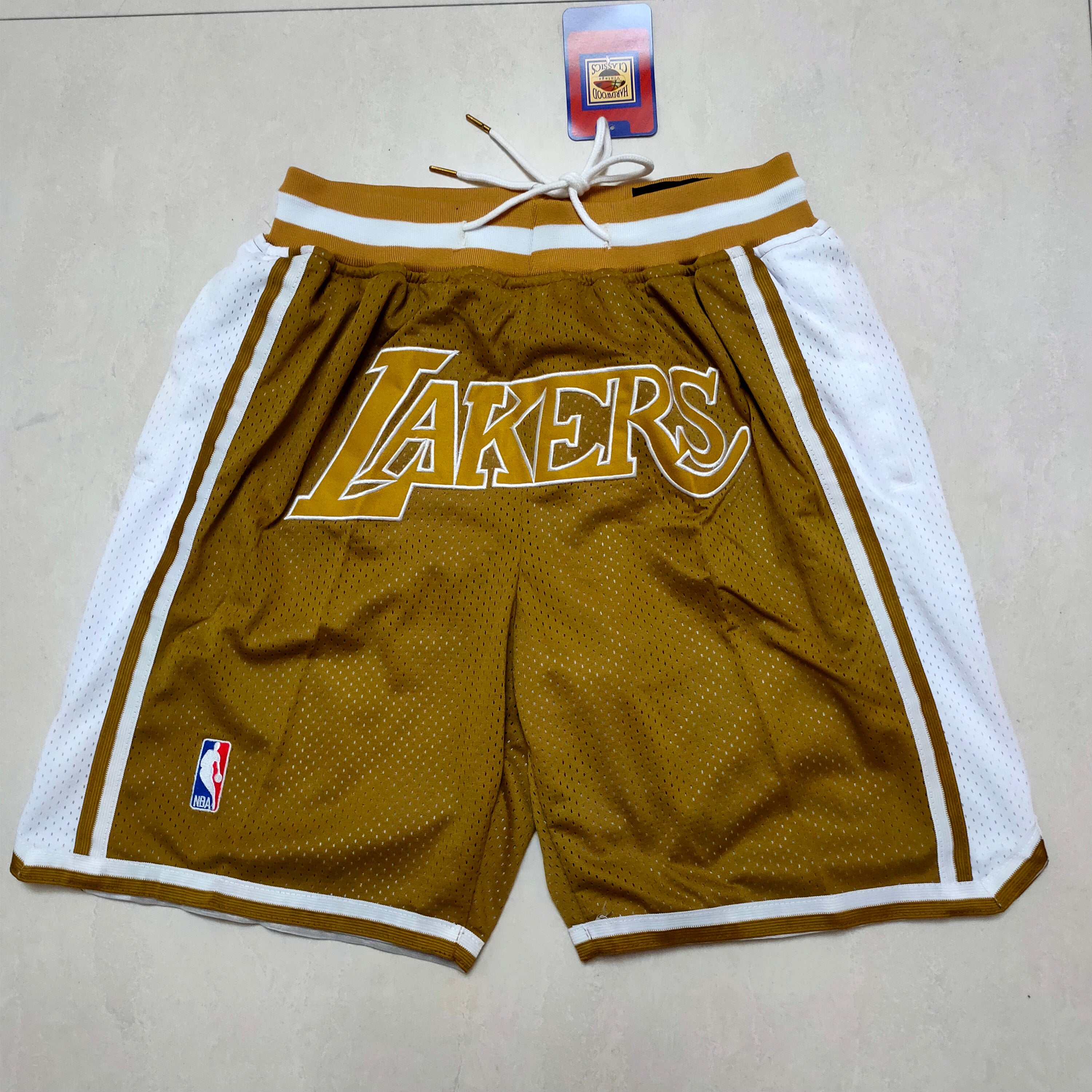 Los Angeles Lakers MVP Brown Pocket Pants