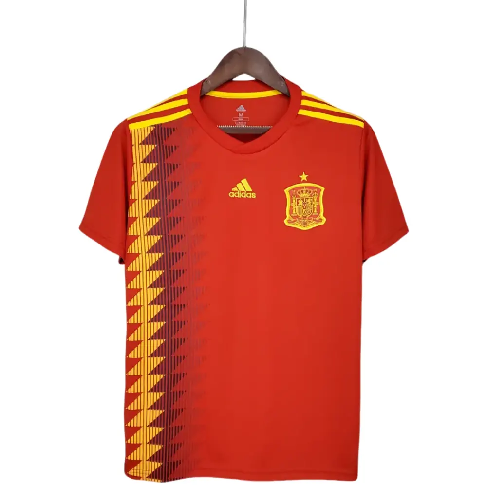 2018 Spain Home Retro Jersey