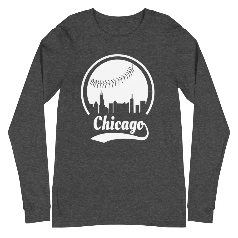 Unisex Chicago White Sox Baseball Long Sleeve Tee Shirt