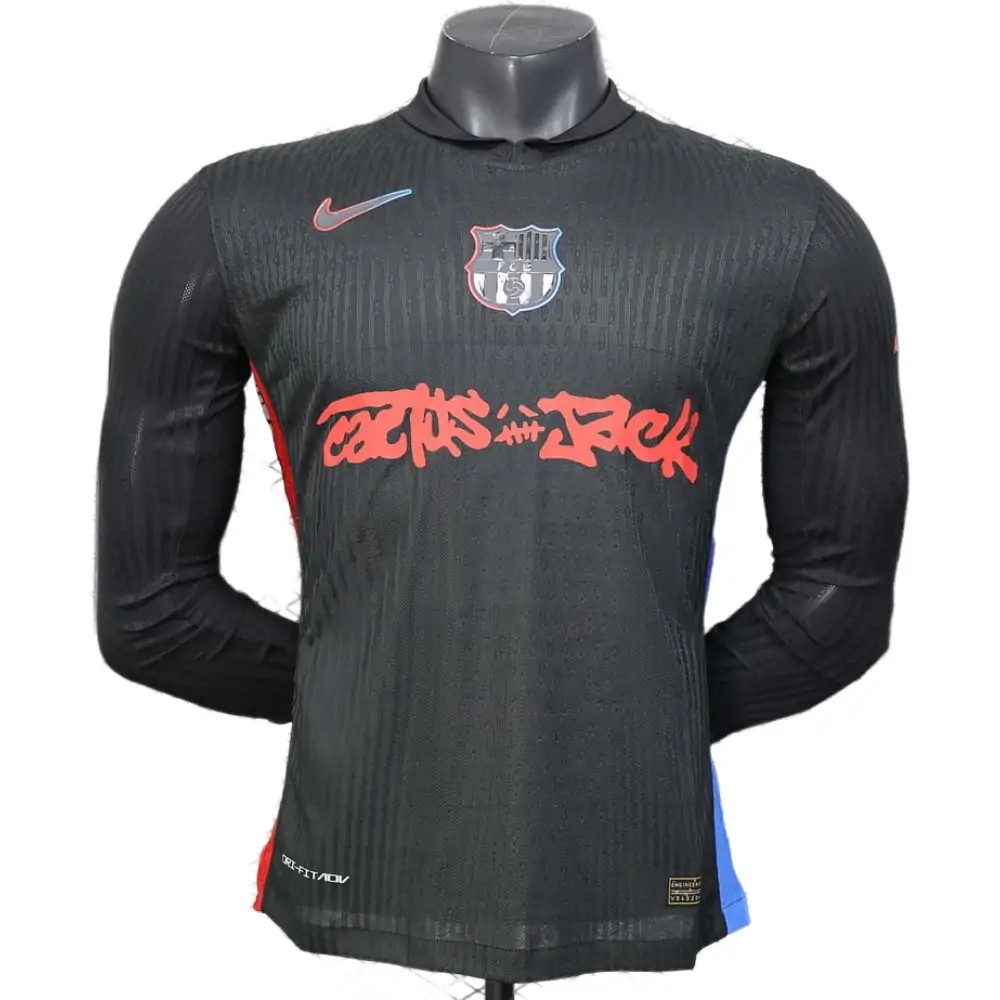 2024-25 Barcelona Yamal co-branded away long-sleeved jersey - player version