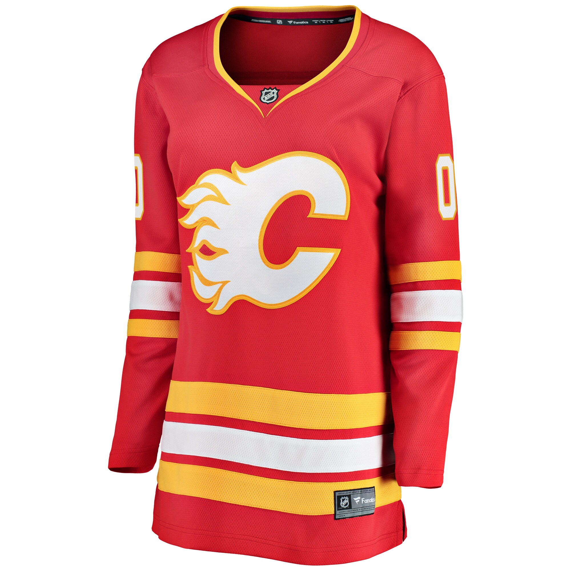 Calgary Flames Fanatics Women’s Home Breakaway Custom Jersey – Red