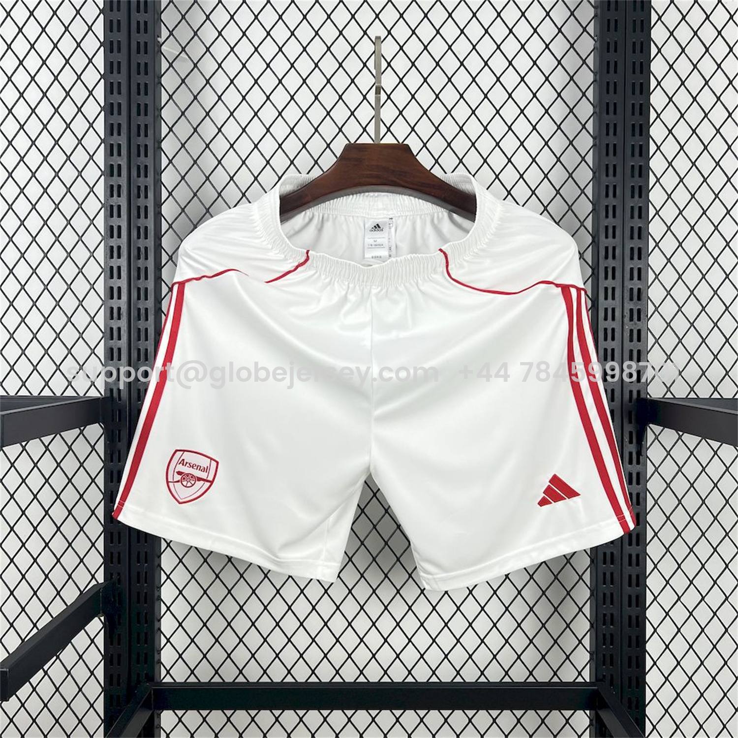 Arsenal 25-26 Home White Shorts - Fans Version