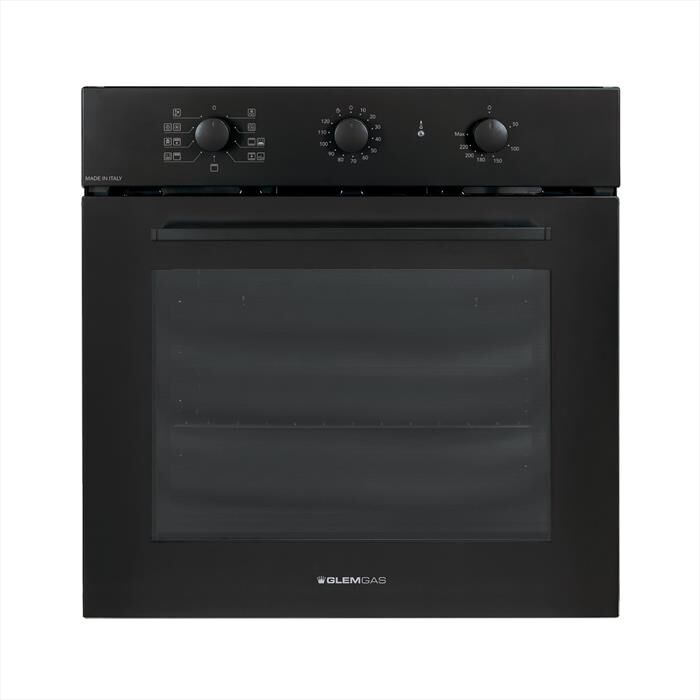 GLEM GAS - Forno elettrico GFX92NC-S6-Nero carbone