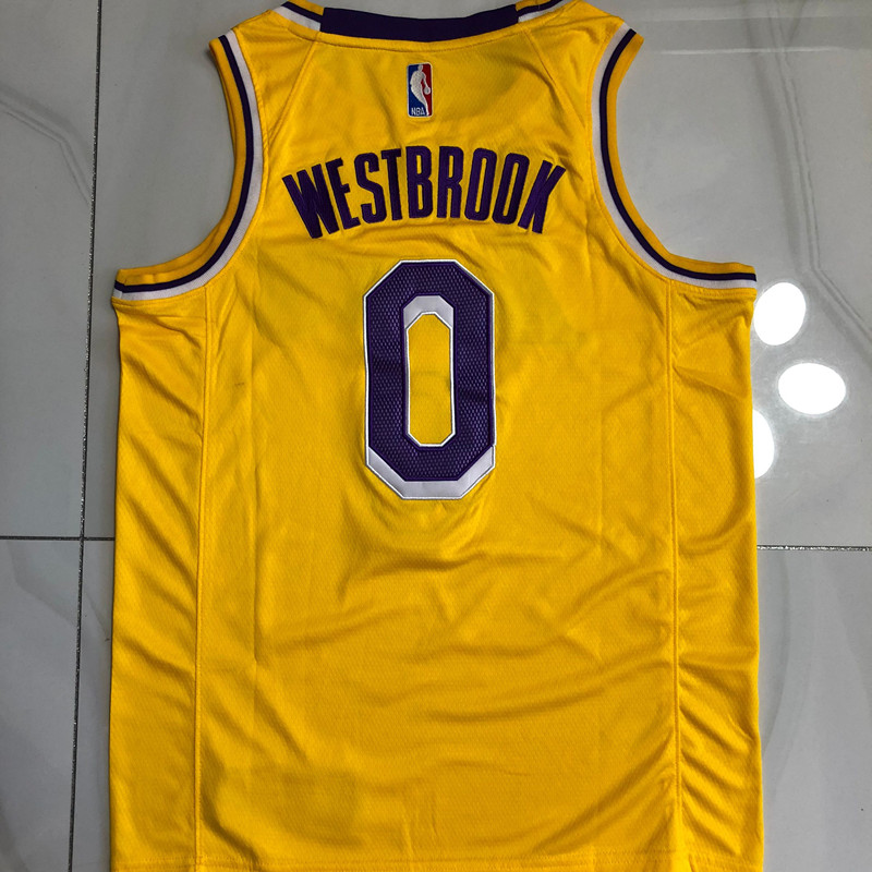 Los Angeles Lakers Westbrook Yellow 0 MN