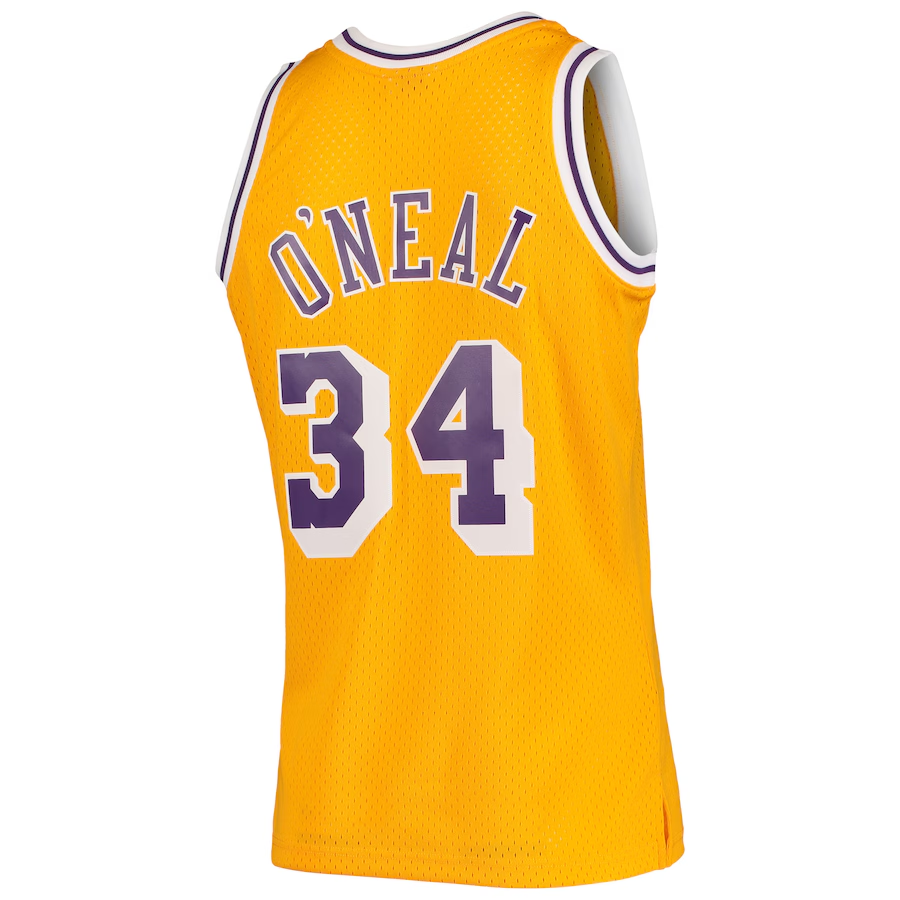Los Angeles Lakers Shaquille O'Neal 1996/97 Hardwood Classics Swingman Jersey