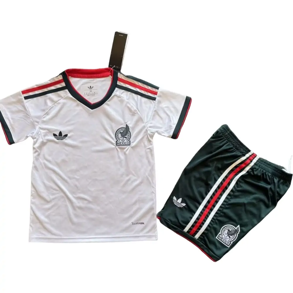 2026 World Cup Mexico Away Kit - Short Sleeve Children's suit Fans Edition