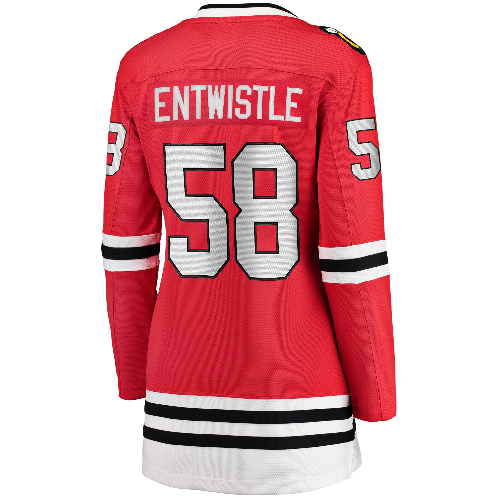 MacKenzie Entwistle Chicago Blackhawks Fanatics Women’s Home Breakaway   Jersey – Red
