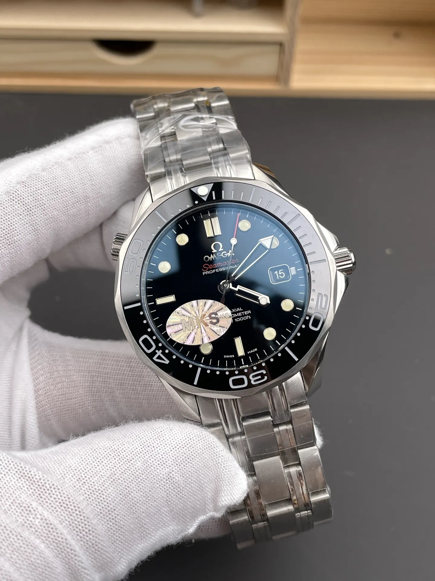 Omega Seamaster Black Dial 41mm