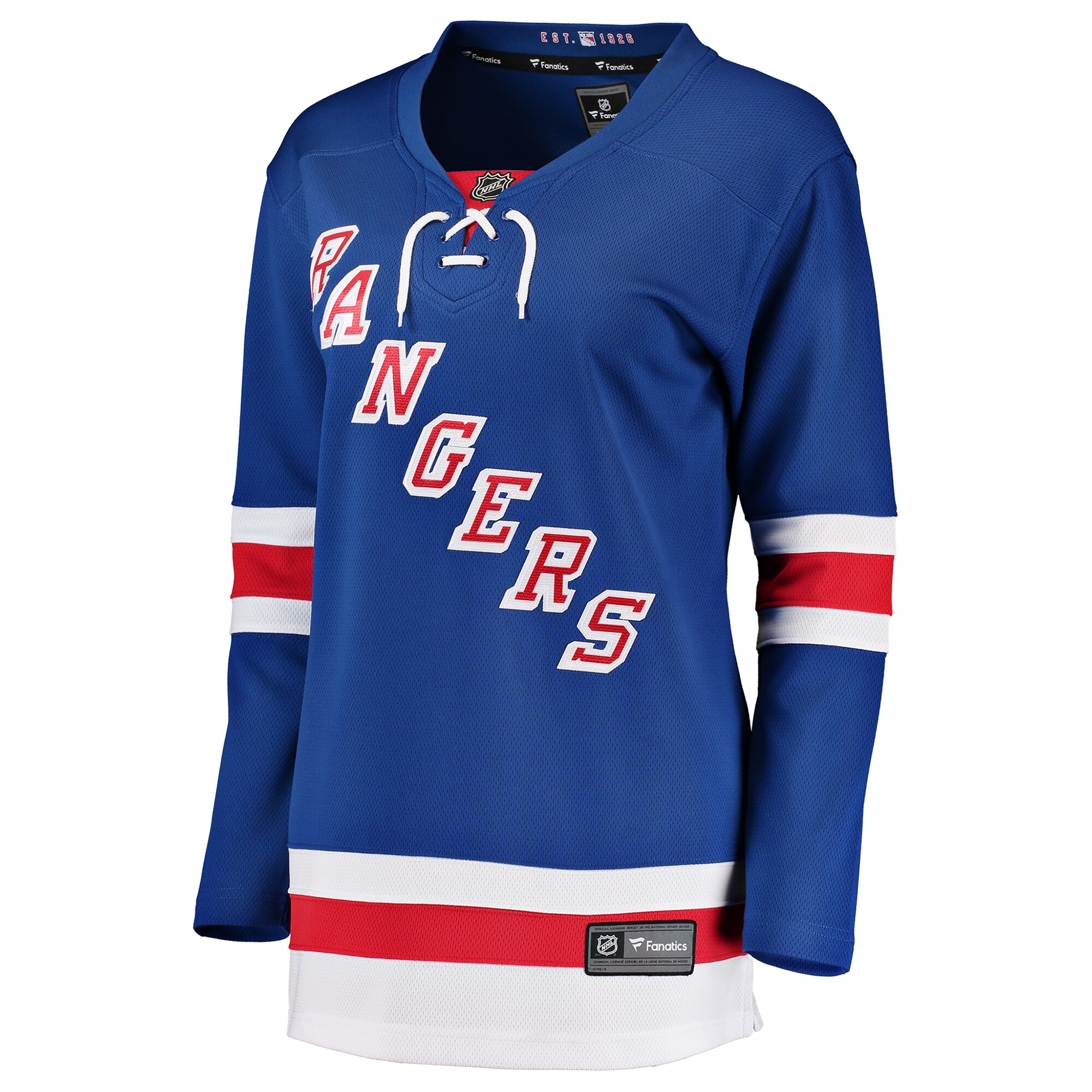 New York Rangers Fanatics Women’s Breakaway Home Jersey – Blue