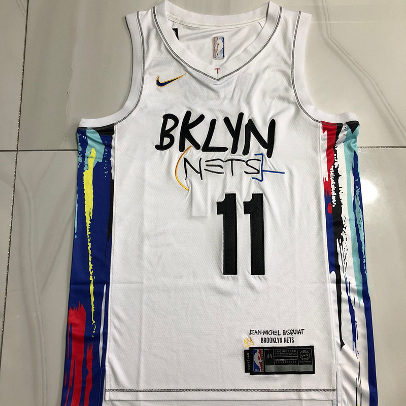 Kyrie Irving Brooklyn Nets White 11  MN