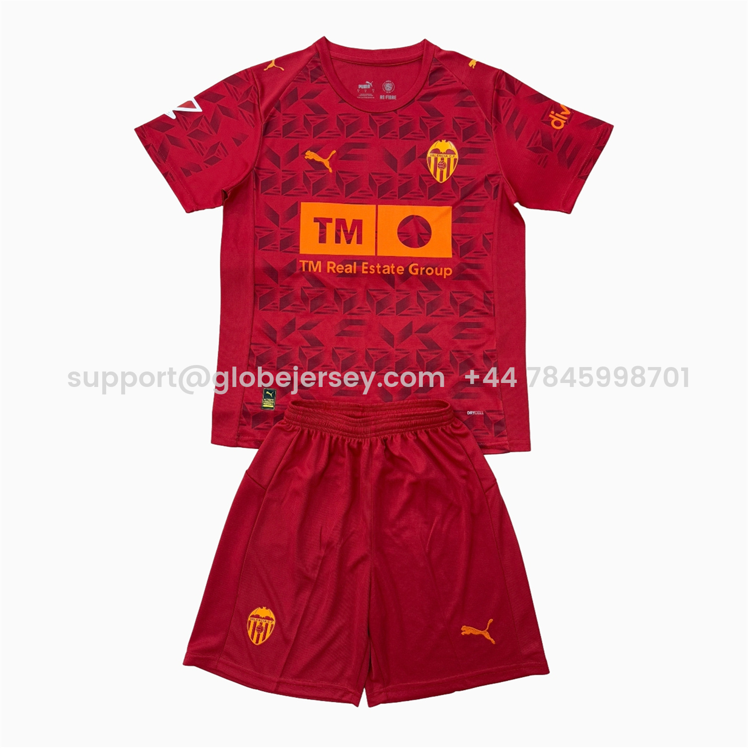Valencia 25-26 Away Men's Adult Jersey Set - Fans Version