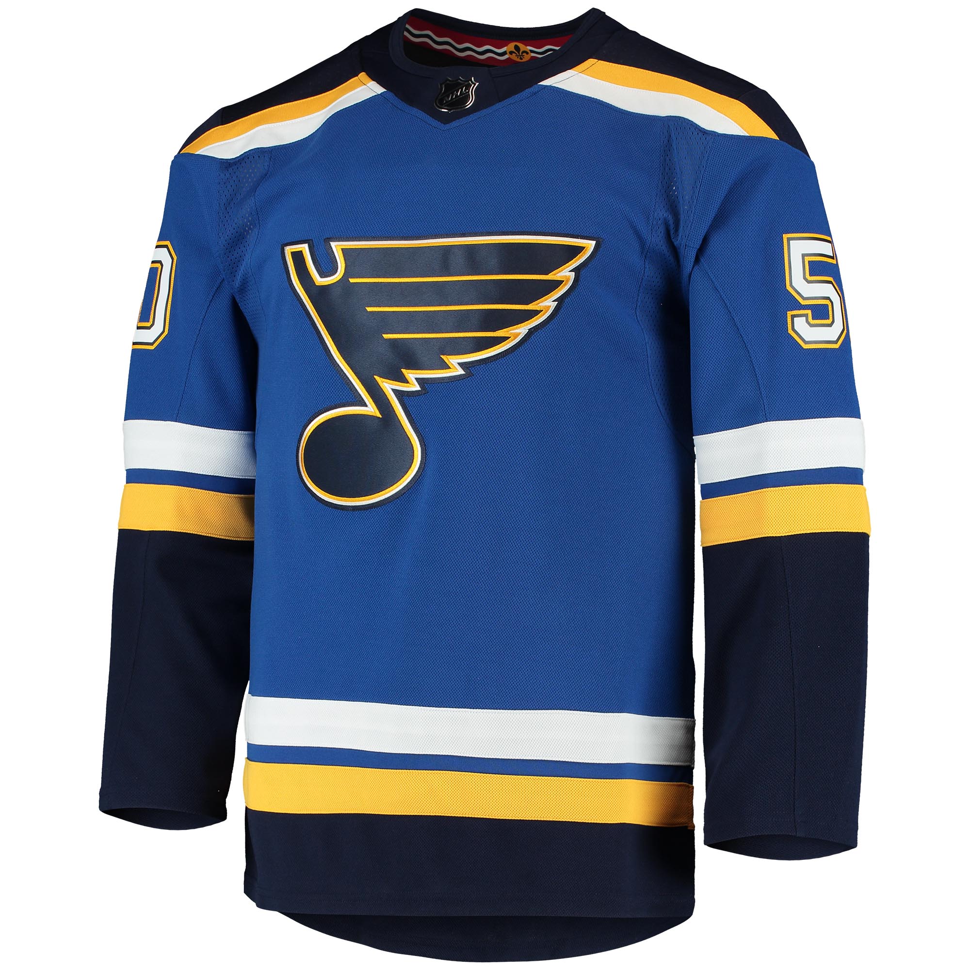 Jordan Binnington St. Louis Blues  Home    Jersey – Blue