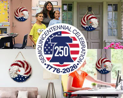 MAGA Brave Wings Wreath