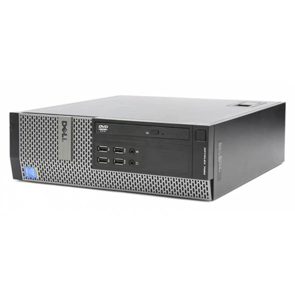Restored Dell 7020 Desktop Computer Core i3 Processor 8GB Memory 500GB HDD DVD Wi-Fi - Windows 10 PC (Refurbished)
