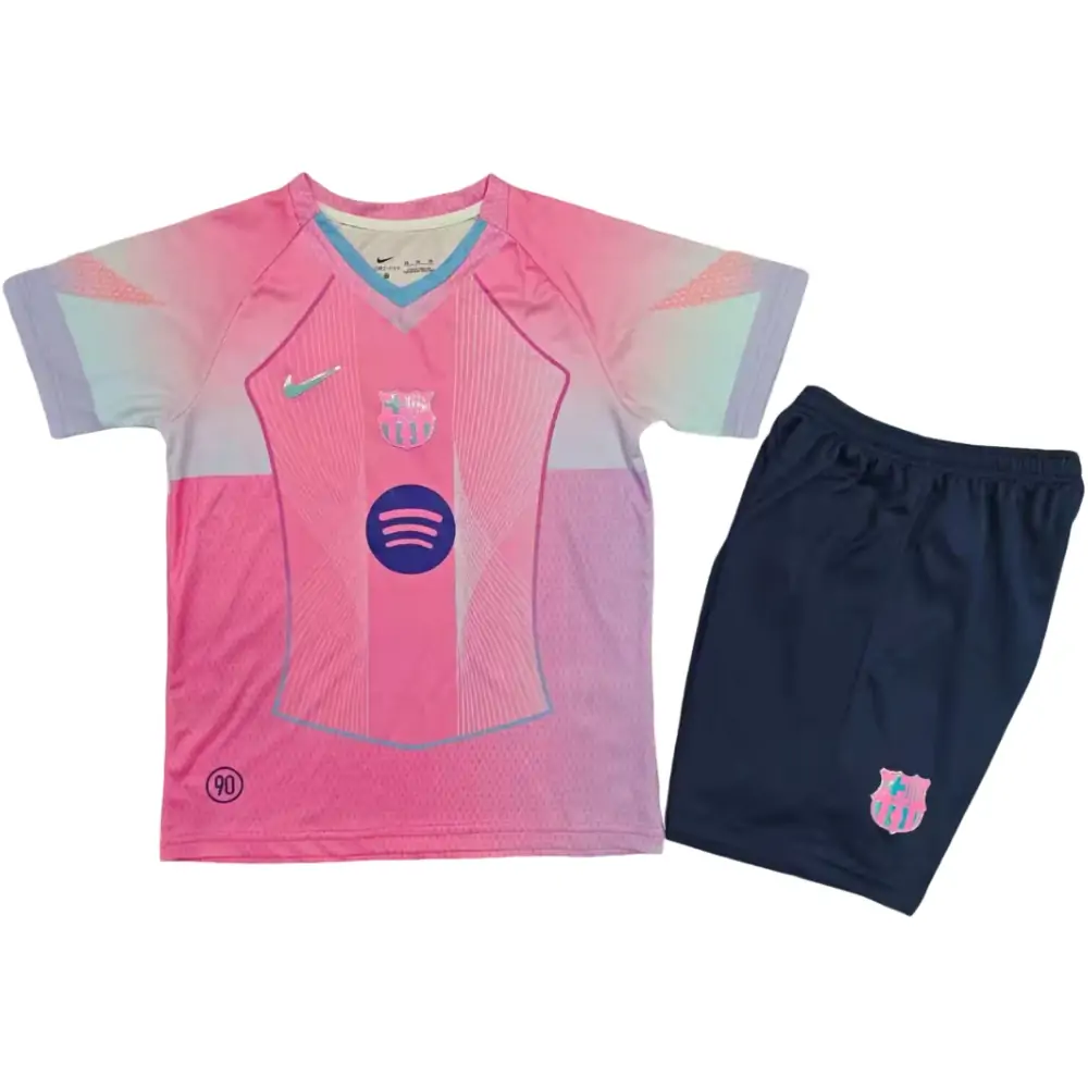 2025-26 Barcelona Special Edition Training Jersey-Children's Set