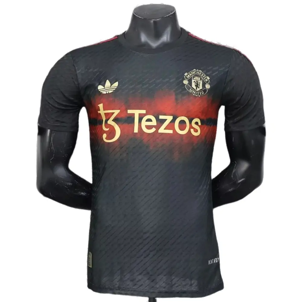 2025-26 New Season Manchester United Special Edition Jacquard Jersey - Player Edition